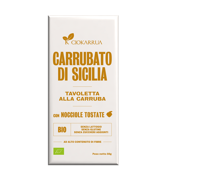 Carrubato di Sicilia alla Nocciola - Ciokarrua
