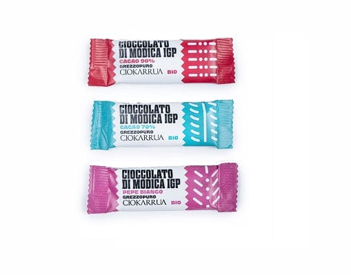 Cioccolato di Modica Biologico IGP Lingotto da 7g - Ciokarrua