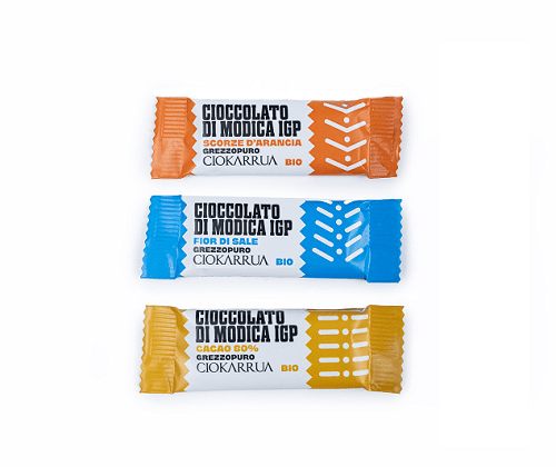 Cioccolato di Modica Biologico IGP Lingotto da 7g - Ciokarrua