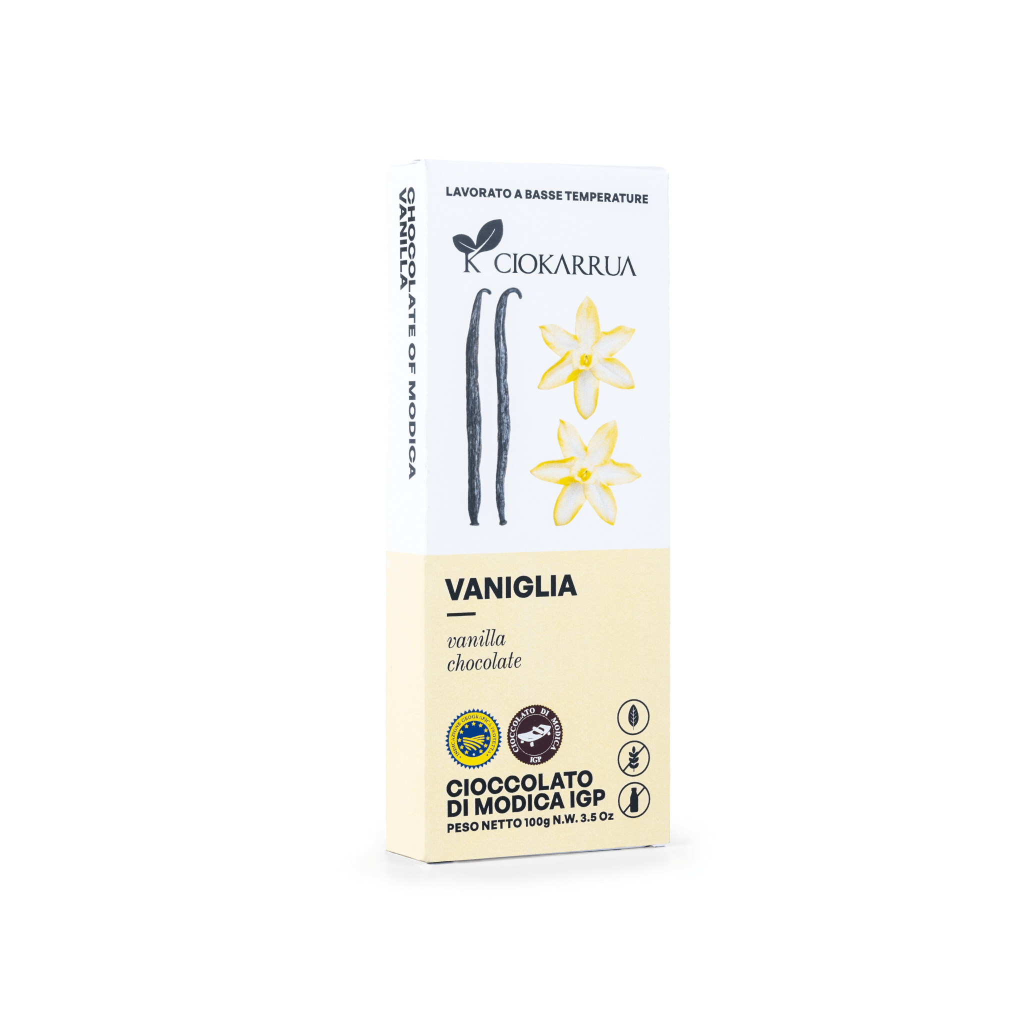 Cioccolato di Modica IGP – Vaniglia