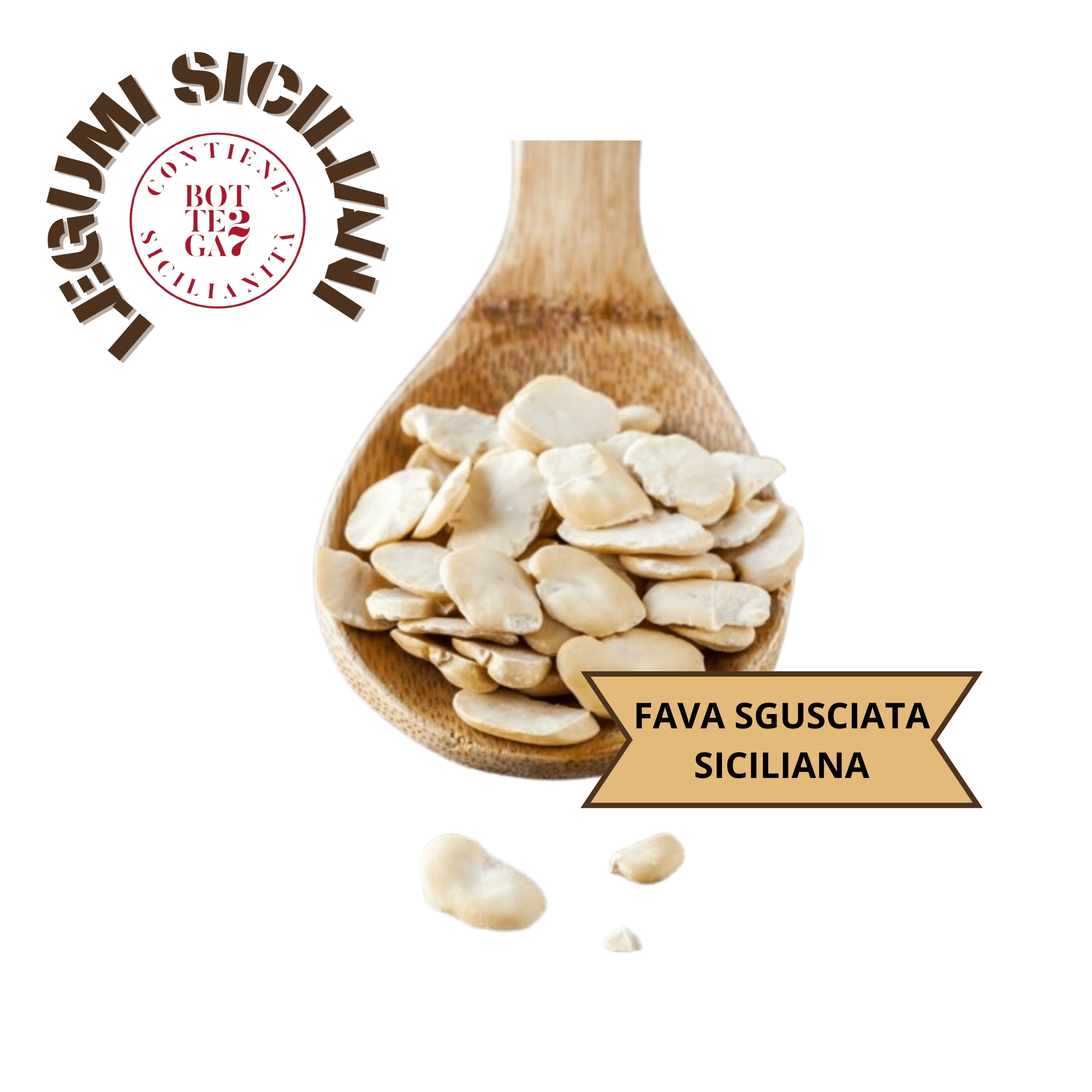 Fava sgusciata Siciliana