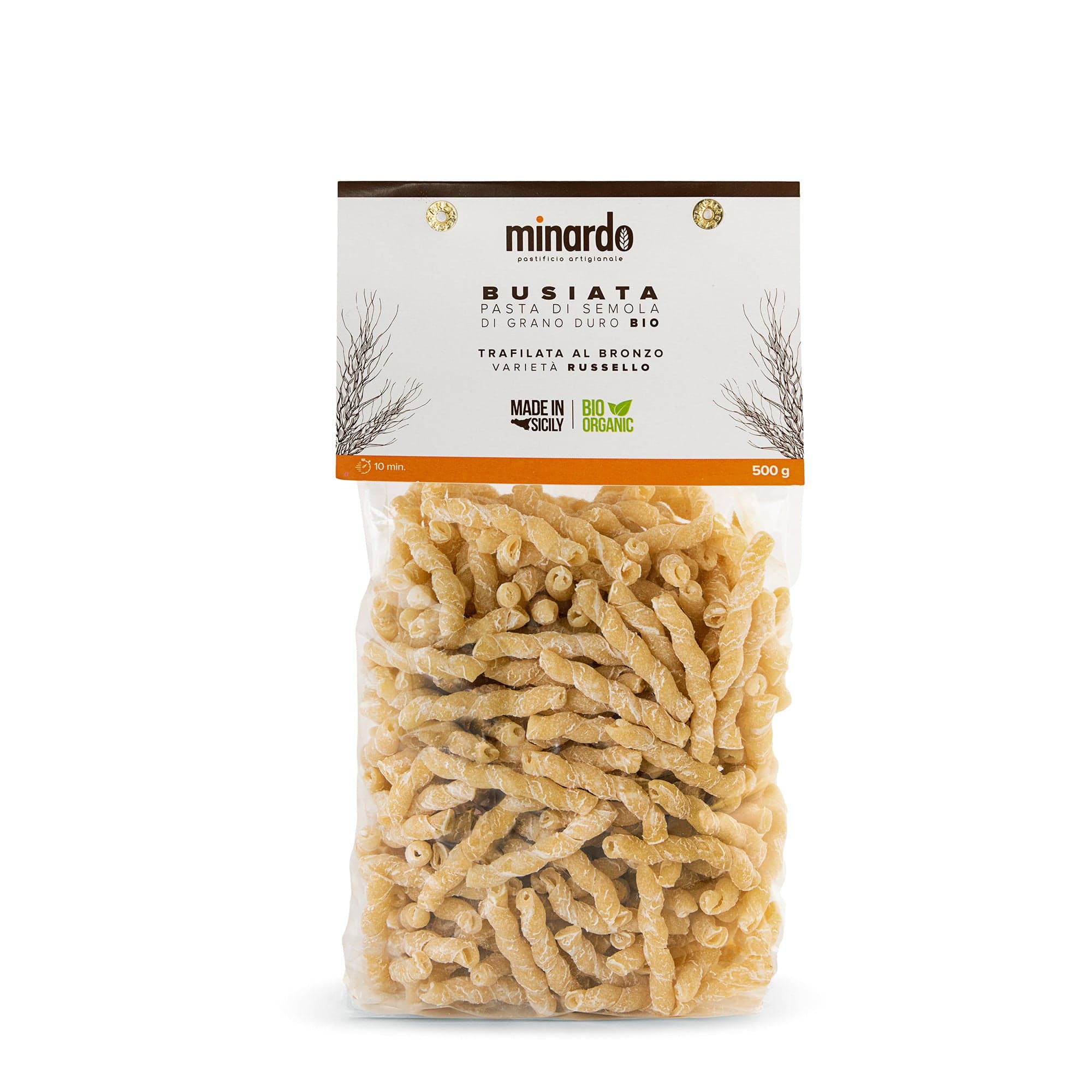 Busiata - Pasta Biologica Di Semola Di Grano Duro - 500 Gr