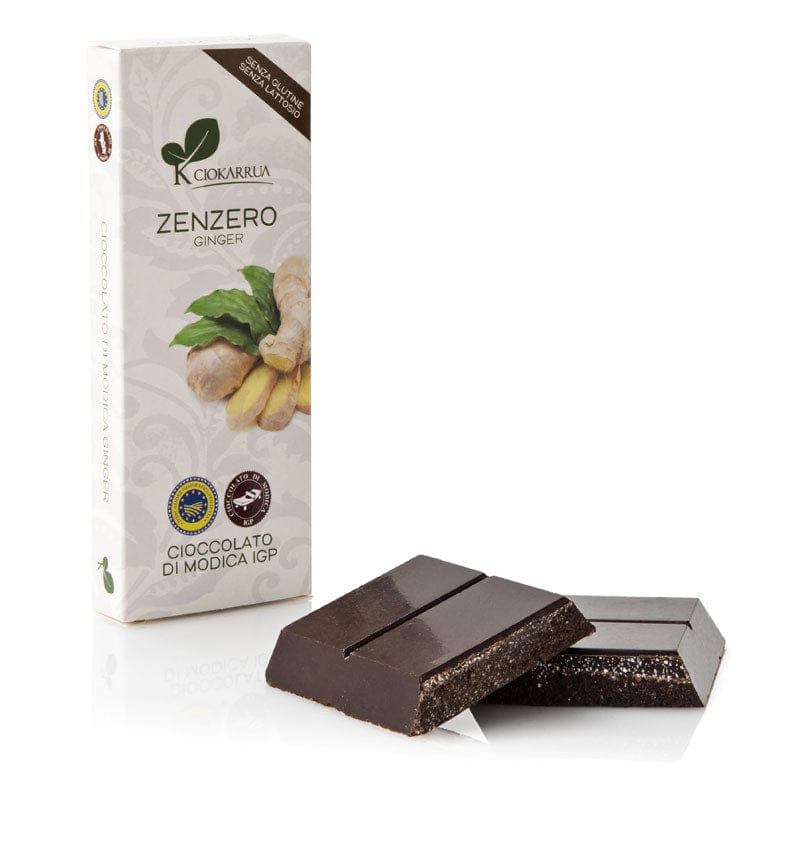 Cioccolato di Modica IGP – Zenzero - Ciokarrua