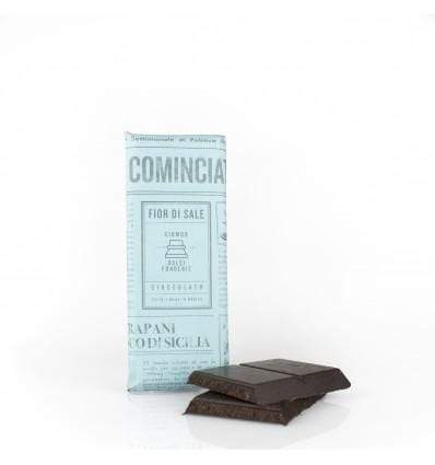 Cioccolato fatto a mano con fior di Sale di Trapani