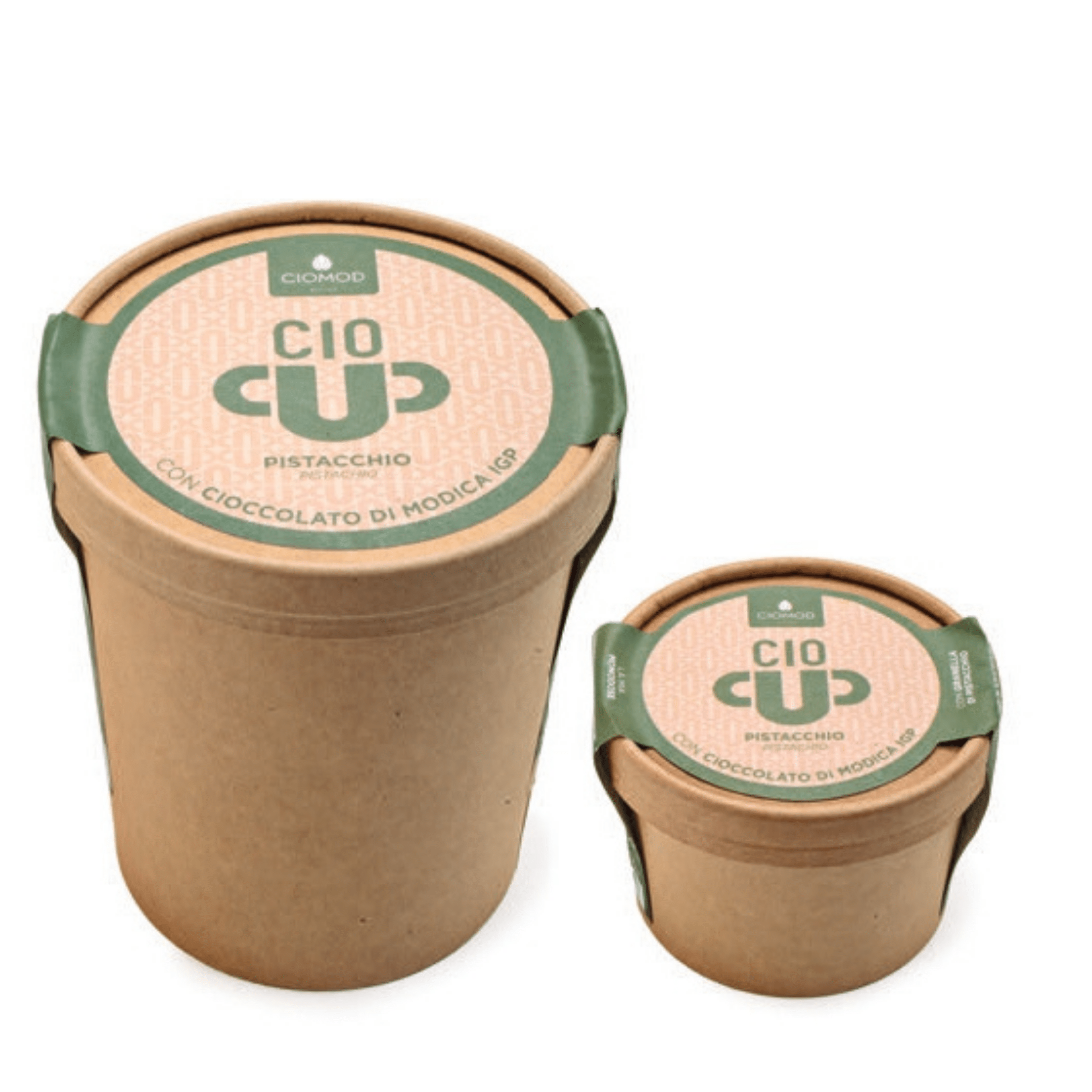 Ciocup - Cioccolato di Modica IGP in Tazza - Pistacchio