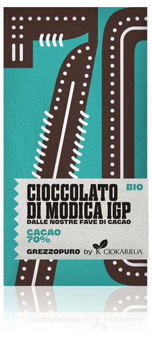 GREZZOPURO - Cioccolato di Modica IGP Bio Puro 70%