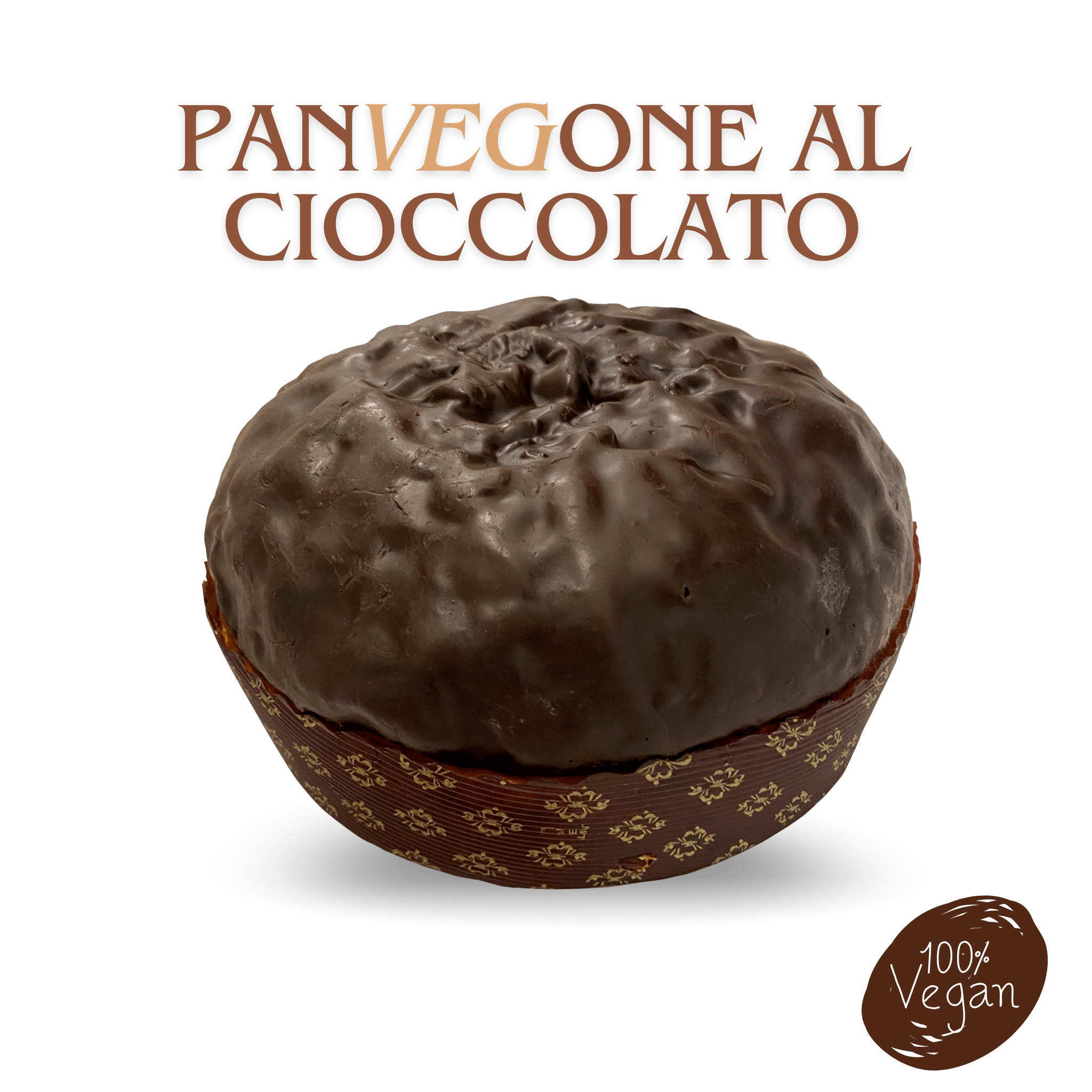 Panettone 100%Vegano Artigianale -  Gusto Cioccolato