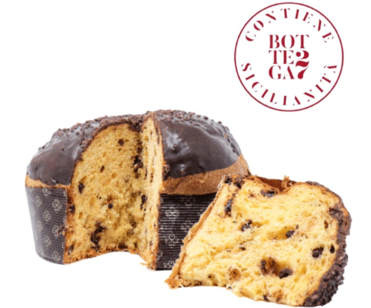 Panettone Artigianale al Cioccolato e Spalmabile di Cioccolato di Modica IGP