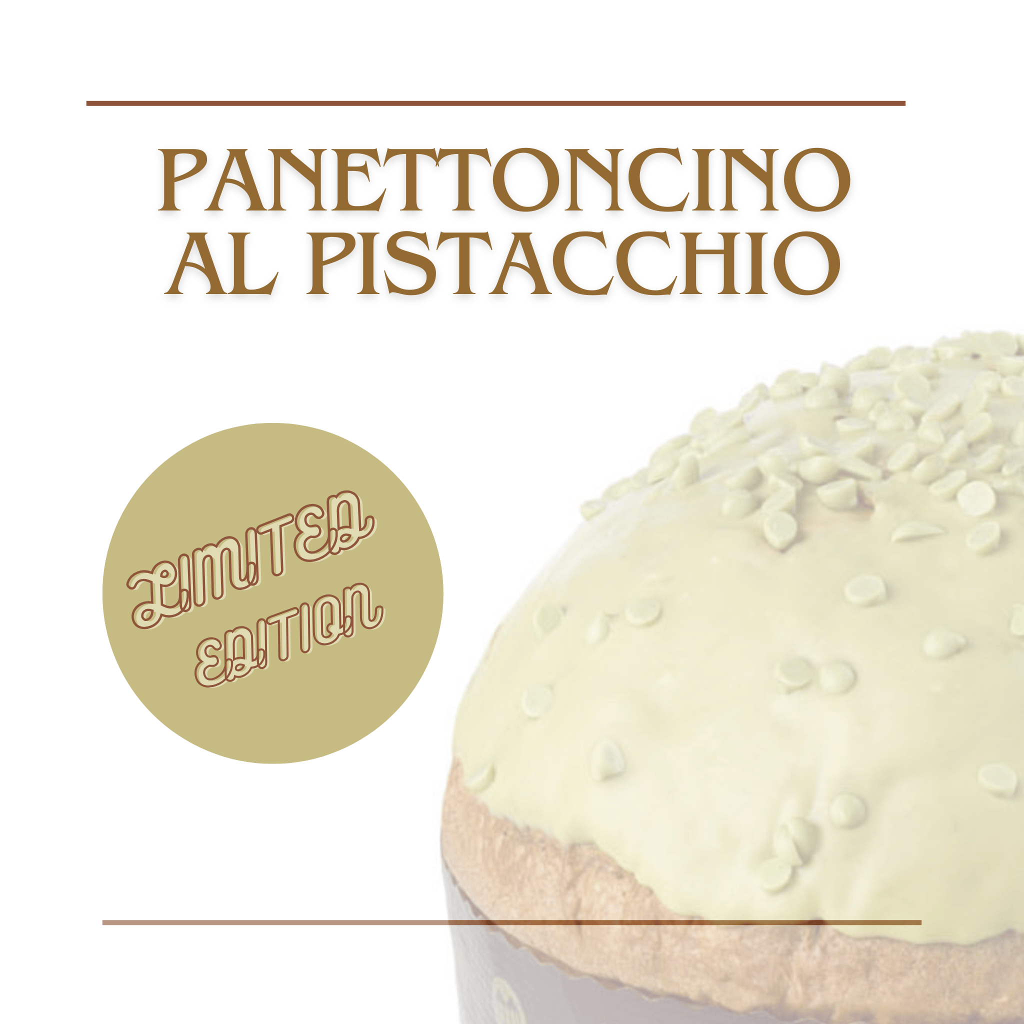 Panettone Artigianale al Pistacchio - Limited Edition