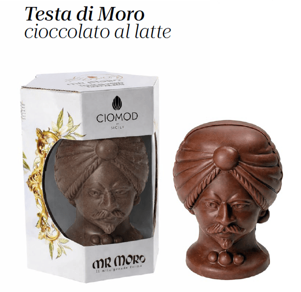 Testa di moro - Cioccolato al latte