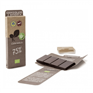 Cioccolato di Modica IGP BIO 75% - Biologico Ciokarrua
