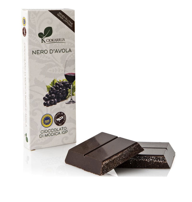 Cioccolato di Modica IGP – Nero d’Avola - Ciokarrua