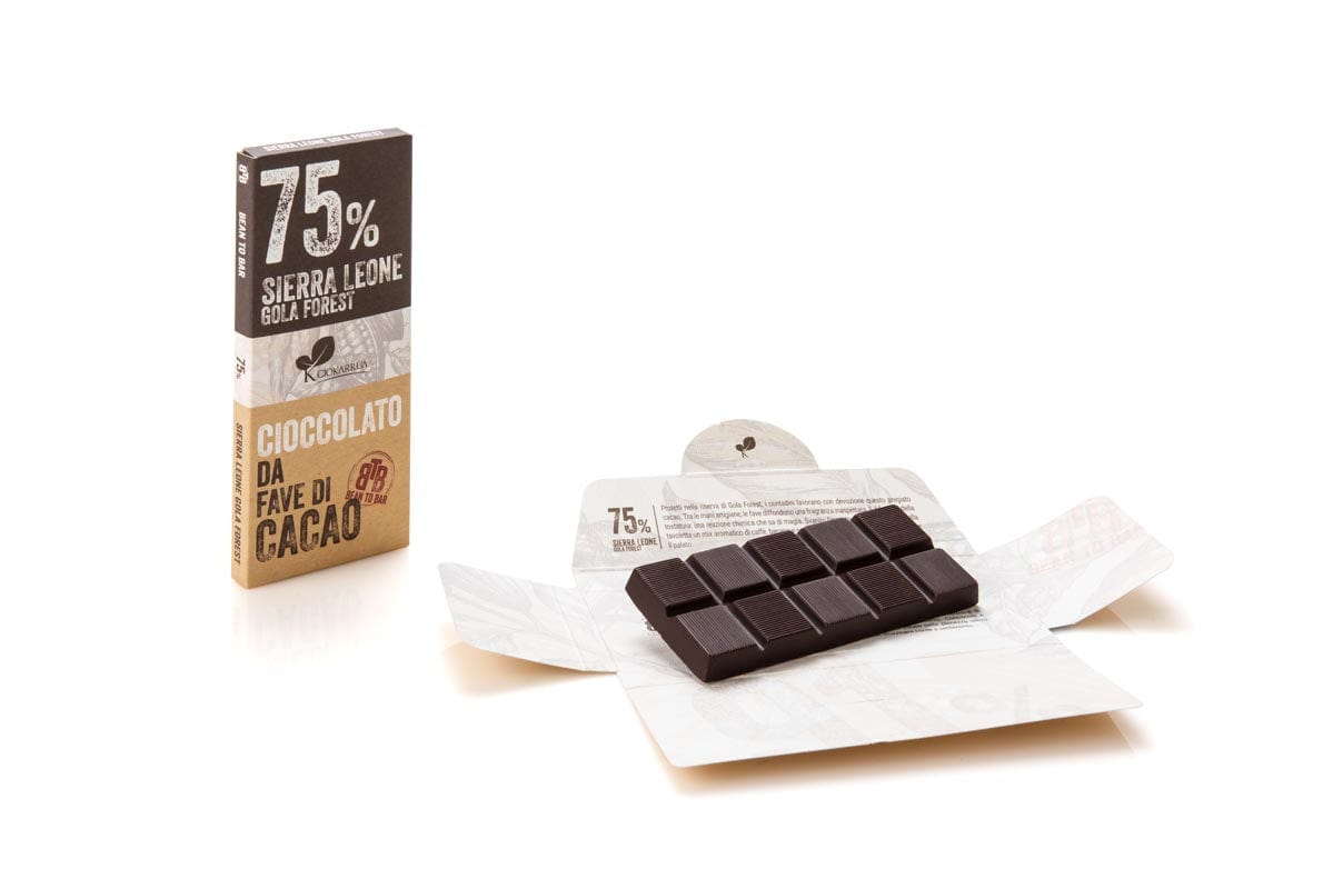 Cioccolato Monorigine – Sierra Leone 75%