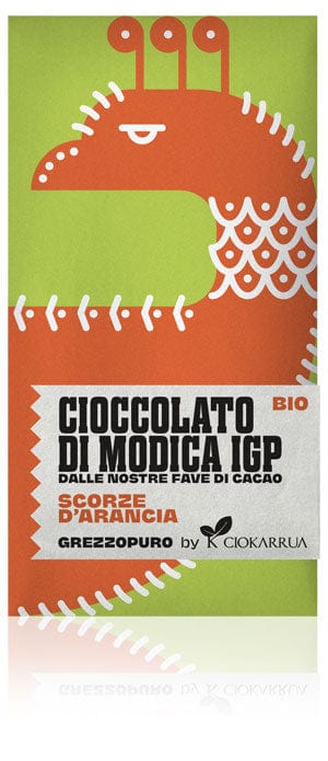 GREZZOPURO - Cioccolato di Modica IGP Bio Scorze di Arancia